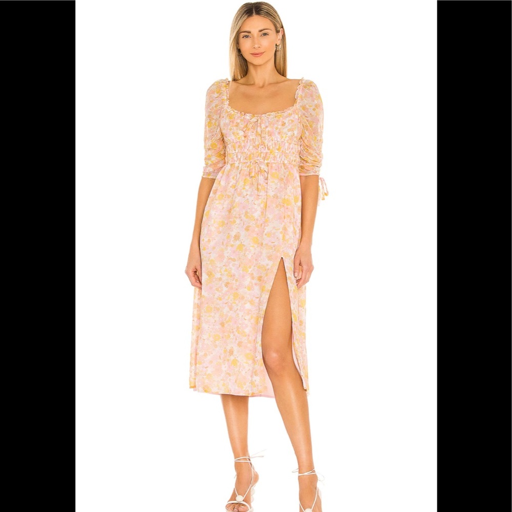 For love and Lemons Eden midi dress